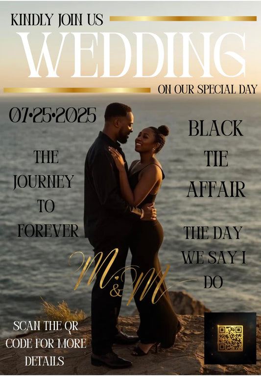 Custom Wedding Invitation Design